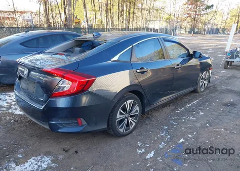 2017 Honda Civic Ex-L z USA, uszkodzony, nr VIN 19XFC1F74HE011923